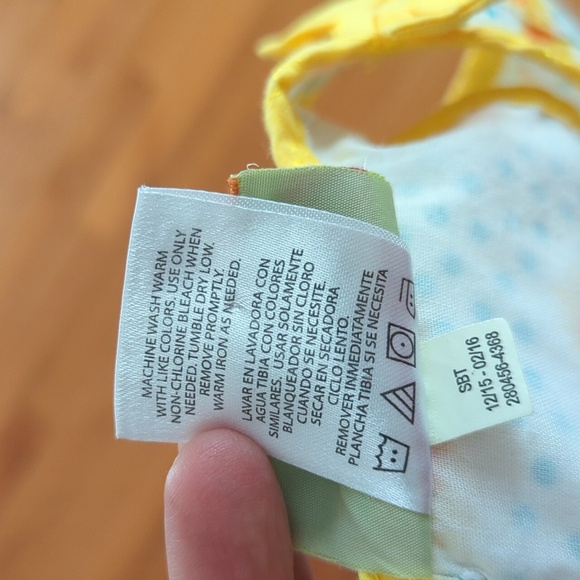 4T Penelope Mack Floral Bow Ruffle Dots Dress Spring Summer Flower Girls - Picture 10 of 15